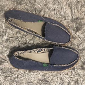 Blue Sanuk Shoes